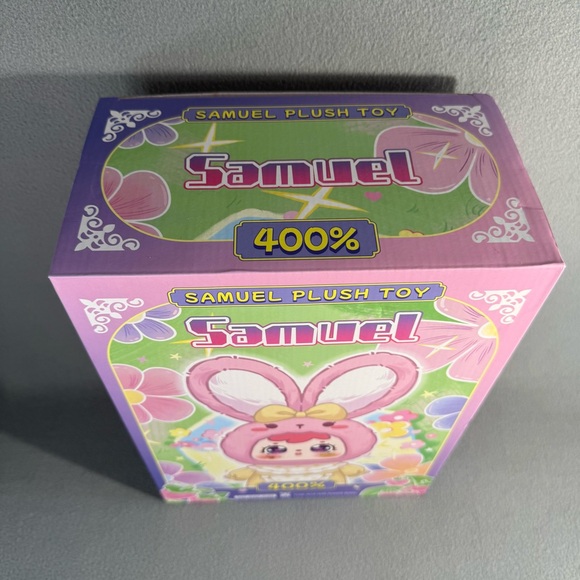 Confirmed - Authentic Samuel 400% Cute And Soft Rabbit - Blue Rabbit - Picture 7 of 8